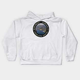 Admiralty Island National Monument circle Kids Hoodie